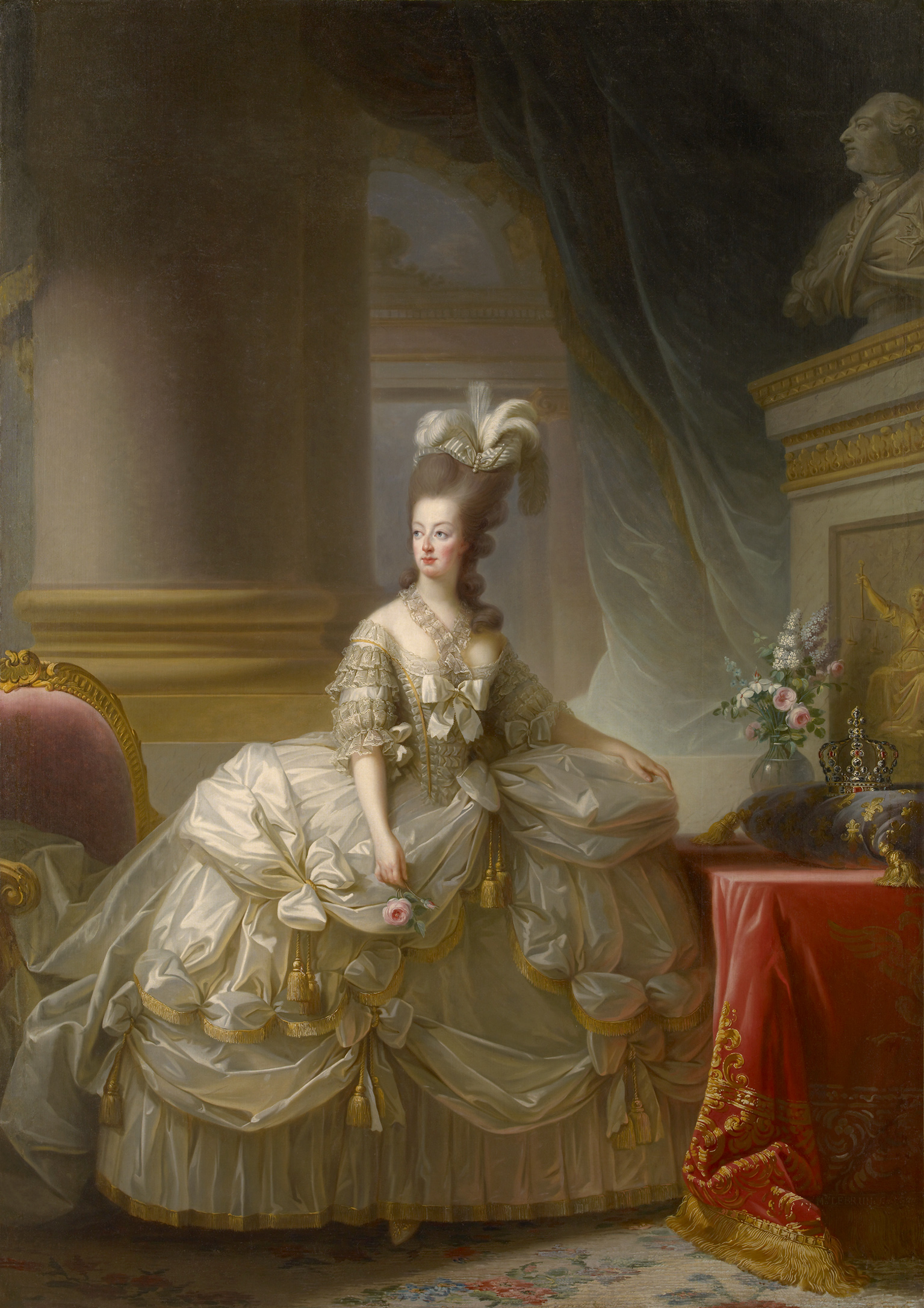 Marie Louise Elisabeth Vigée-Lebrun: Erzherzogin Marie Antoinette (1755-1793), Königin von Frankreich, 1778 - © Kunsthistorisches Museum, Wien 