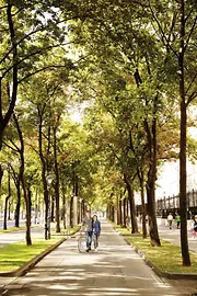 Strollers on the Vienna Ringstraße