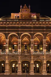 Wiener Staatsoper, Fassade