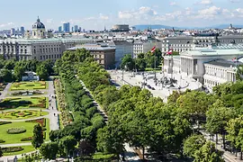 Blick auf die Ringstraße