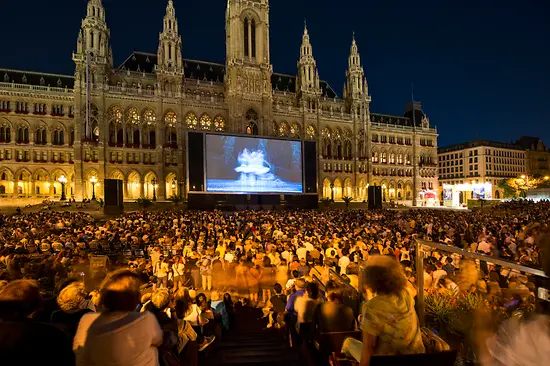 Festival della Musica su Schermo, piazza davanti al Municipio