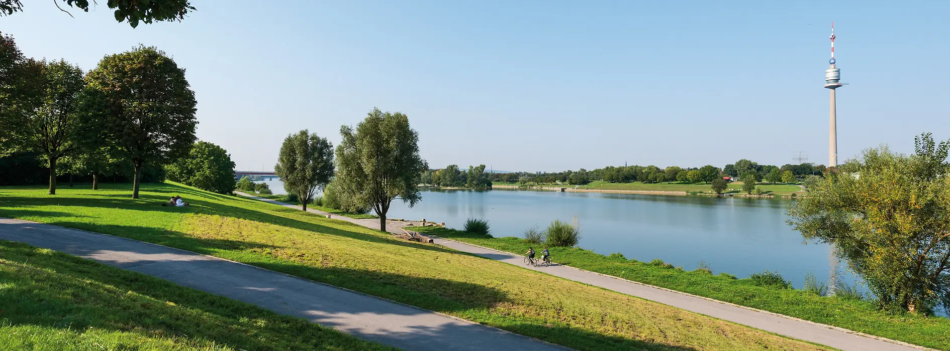 Donauinsel mit Donauturm