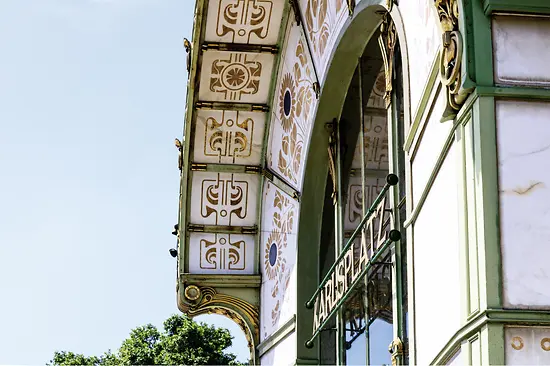 Pabellón Otto Wagner en la Karlsplatz