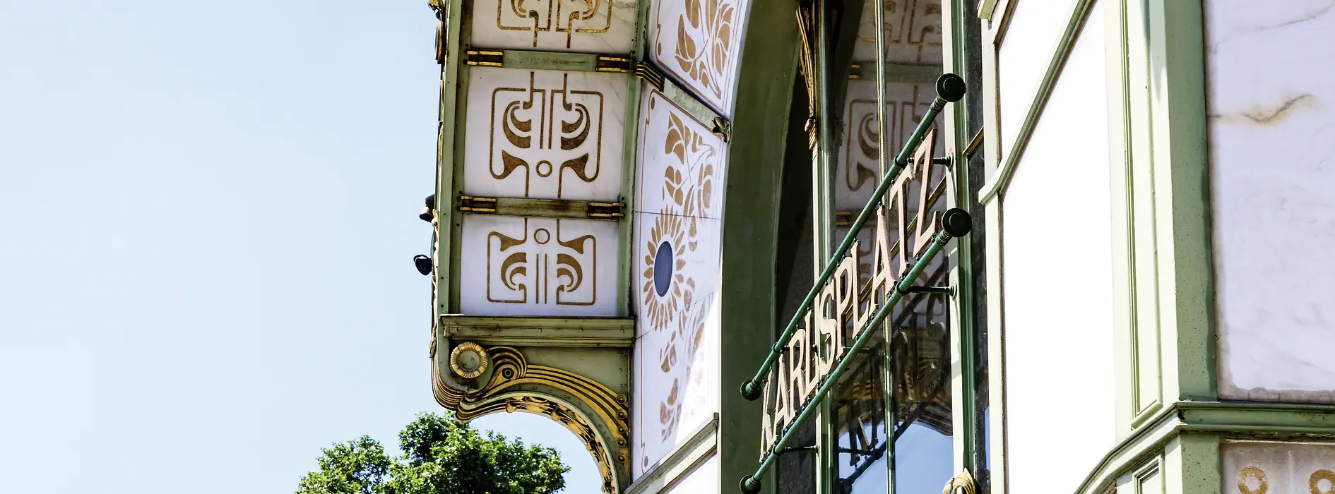 Pavillon Otto-Wagner sur Karlsplatz