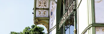 Pavilionul Otto Wagner piaţa Karlsplatz