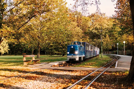 Tree-lined allee in the Prater