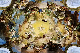 Austrian National Library, ceiling fresco