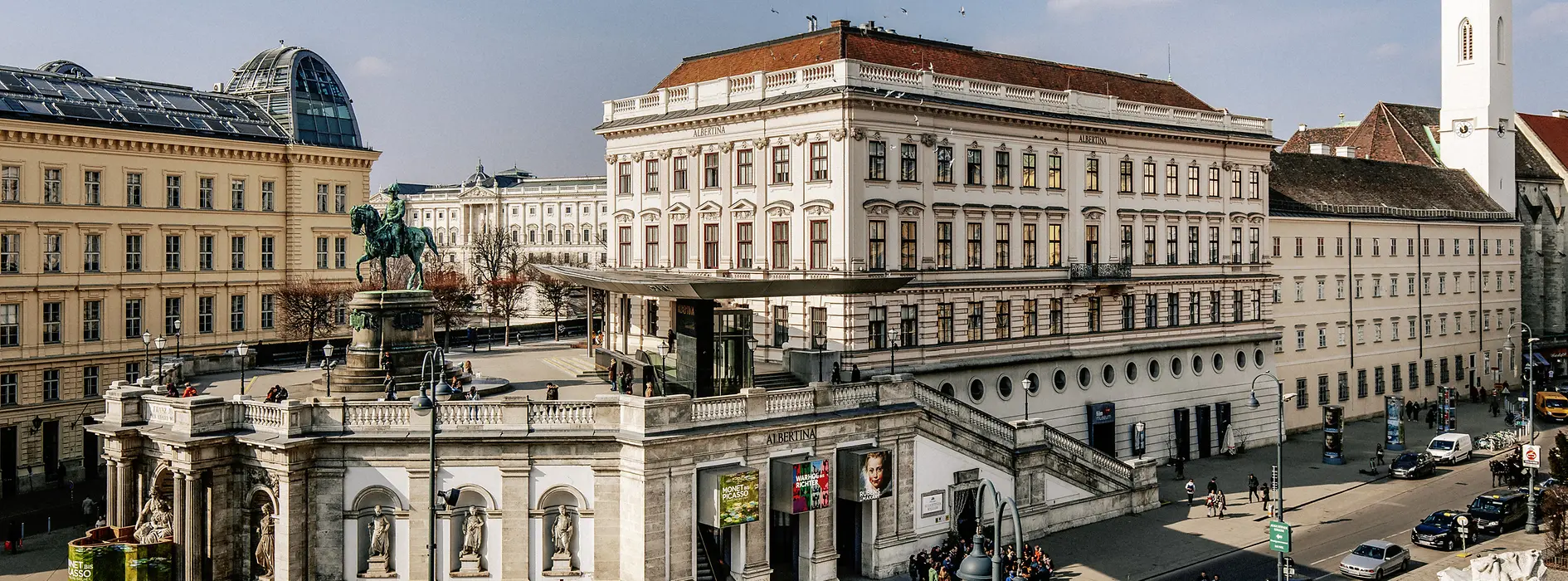 Albertina, widok z zewnątrz