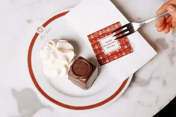 Viennese Sacher Cubes