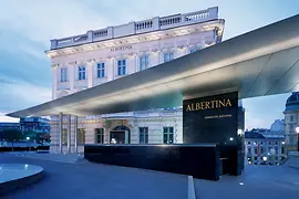 Main entrance to the Albertina