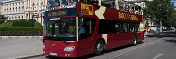 Big Bus Vienna - red double-decker bus