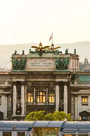 Vue sur la Hofburg