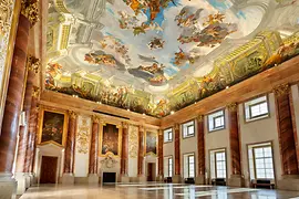 Sala de Hércules en el palacio jardín Liechtenstein