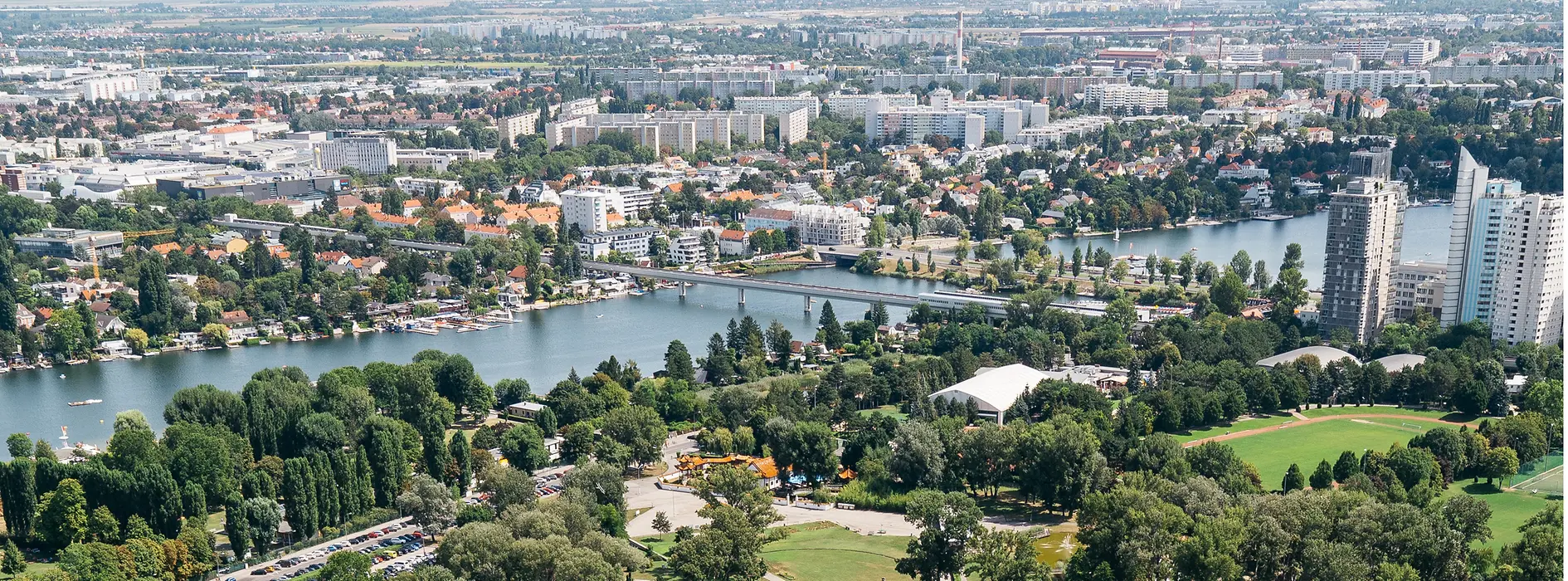 View of the Donaupark