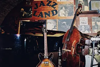 Stage of the jazz club Jazzland