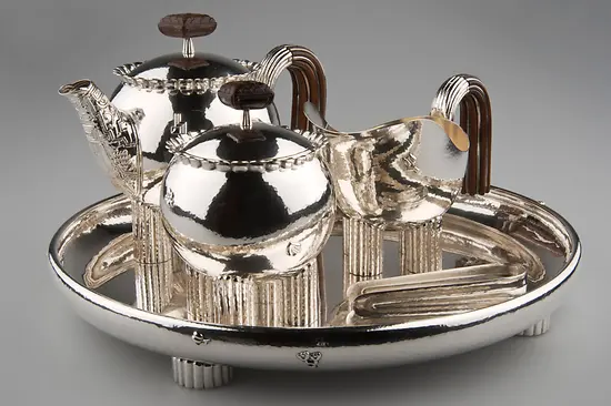 Servicio de Té de Josef Hoffmann, 1928