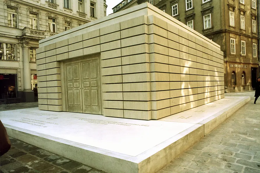 Monumento conmemorativo en la Judenplatz 