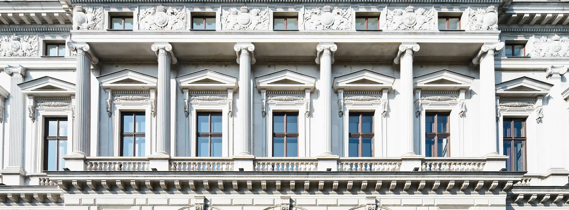 Palais of Archduke Wilhelm at the Ringstrasse in Vienna