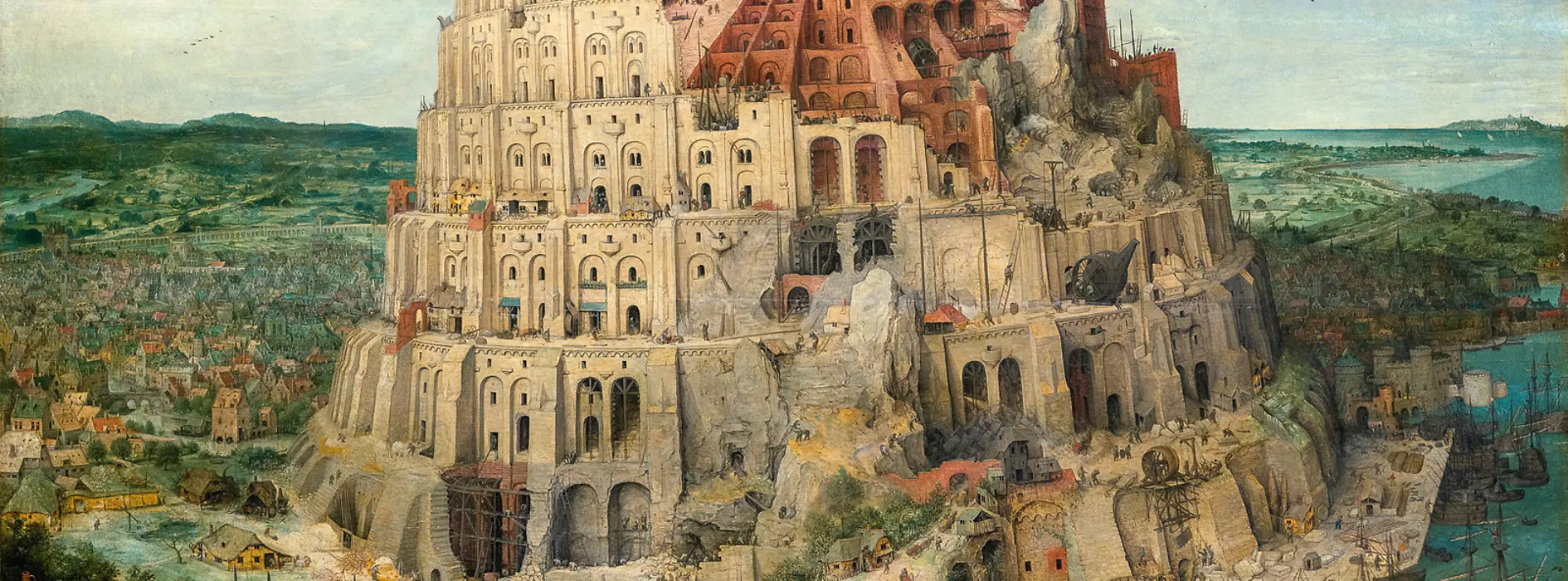 Brueghel el Viejo: La torre de Babel, 1563, Kunsthistorisches Museum Viena