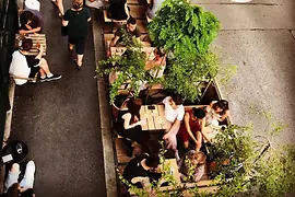 Outdoor dining