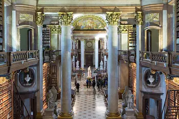 Sala paradna Austriackiej Biblioteki Narodowej