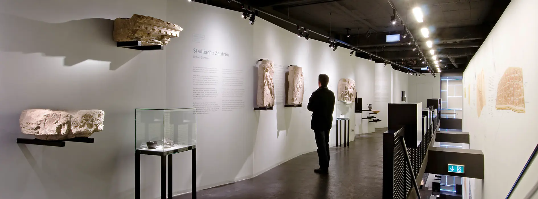 Interior view of the Roman Museum