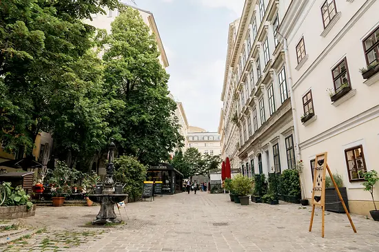 Old residential street 