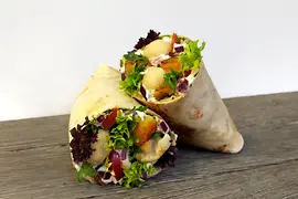 Veganer Wrap