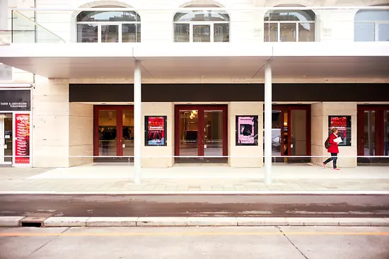 Opernhaus MusikTheater an der Wien, Außenansicht, Glasdach