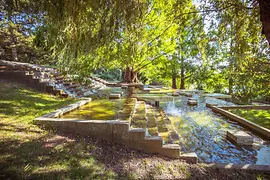 Teich im Kurpark Oberlaa