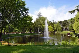 Teich im Türkenschanzpark