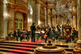 Orchestre dans l'église Saint-Charles