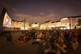 Open air cinema