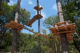 Obstacles Kahlenberg Forest Rope Park