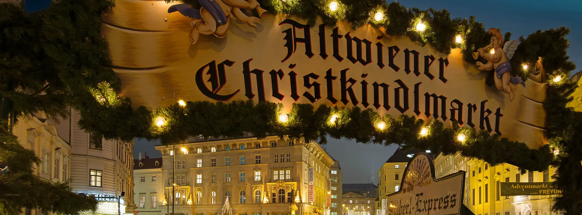 Old Viennese Christmas Market on Freyung