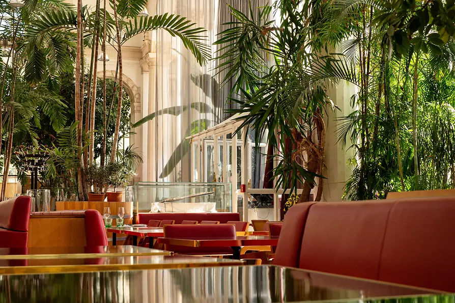 Palmenhaus, Restaurant, interior view