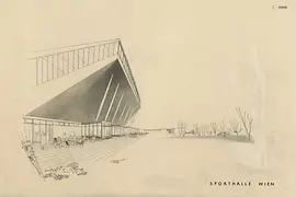 Roland Rainer, Stadthalle Wien, Wien 15 (1953–1958)