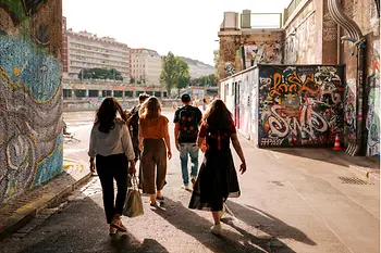 Tour am Donaukanal