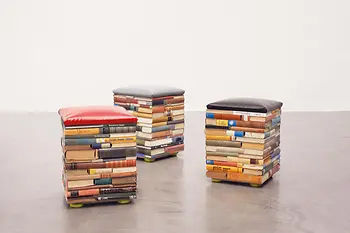 Gabarage Upcycling Design: book stool