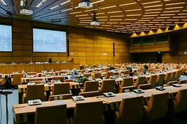 Konferenzraum im Vienna International Center