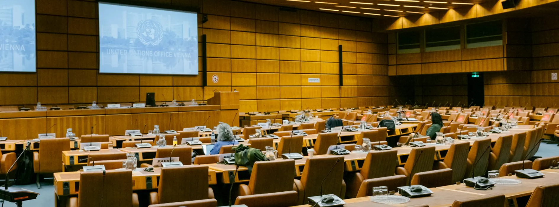 Konferenzraum im Vienna International Center