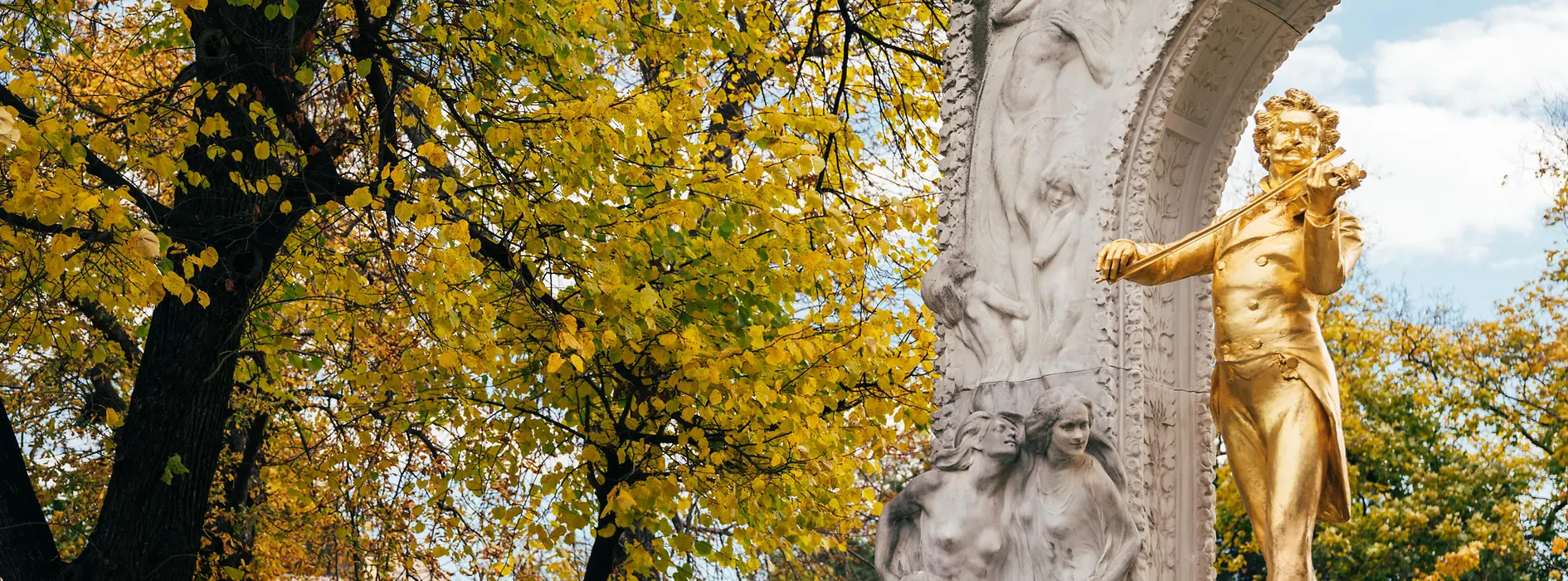 Johann Strauss emlékmű, Stadtpark