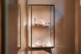 Vitrine de bijoux chez Köchert