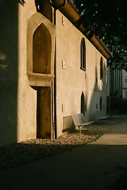 Exterior view of the Old Hay Mill