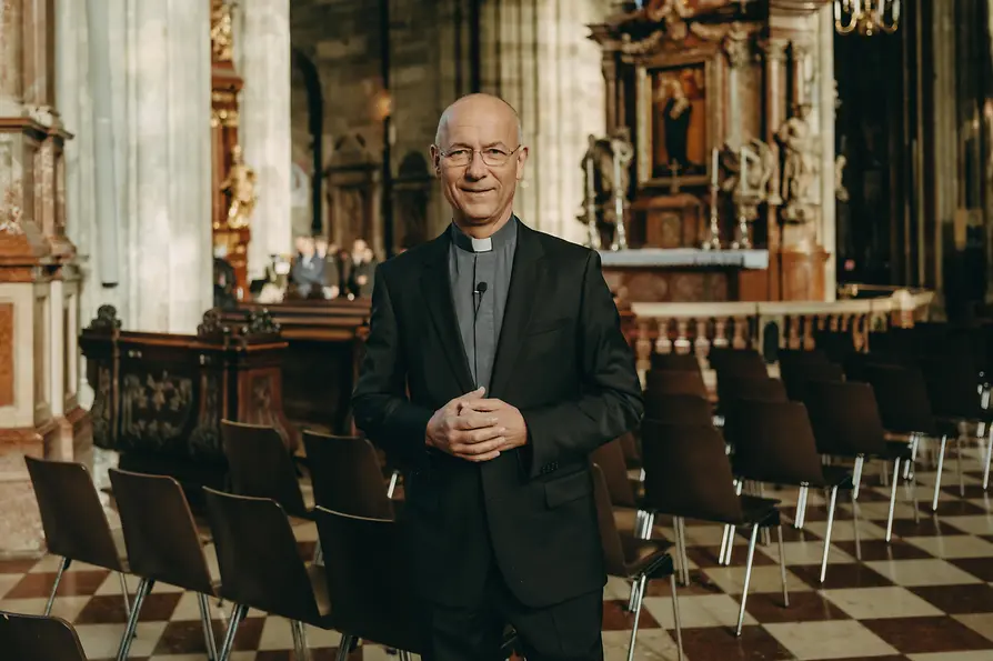 Dompfarrer Toni Faber im Stephansdom