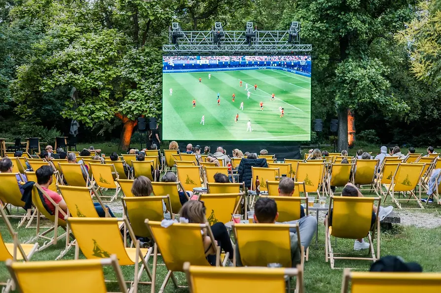 Public Viewing (EM 2024) im auersGarden