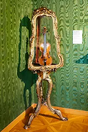 Geige in der Johann Strauss Wohnung in Wien