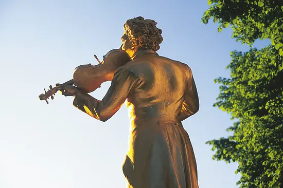 Il monumento a Johann Strauss nello Stadtpark