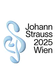 Johann Strauss 2025 Wien LOGO