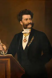 Portrait of Johann Strauss